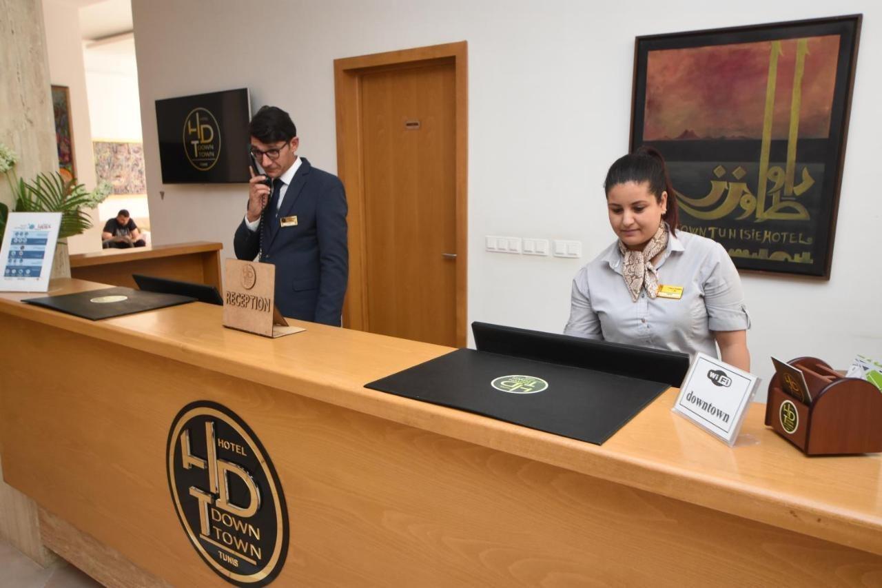 Downtown Tunis Hotel Eksteriør billede